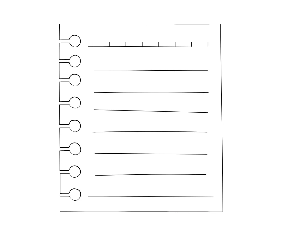 Line drawing illustration